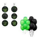 Game On Party Decorations Kit - 80 pcs combo pack THEME PARTIES Pretty UR Party