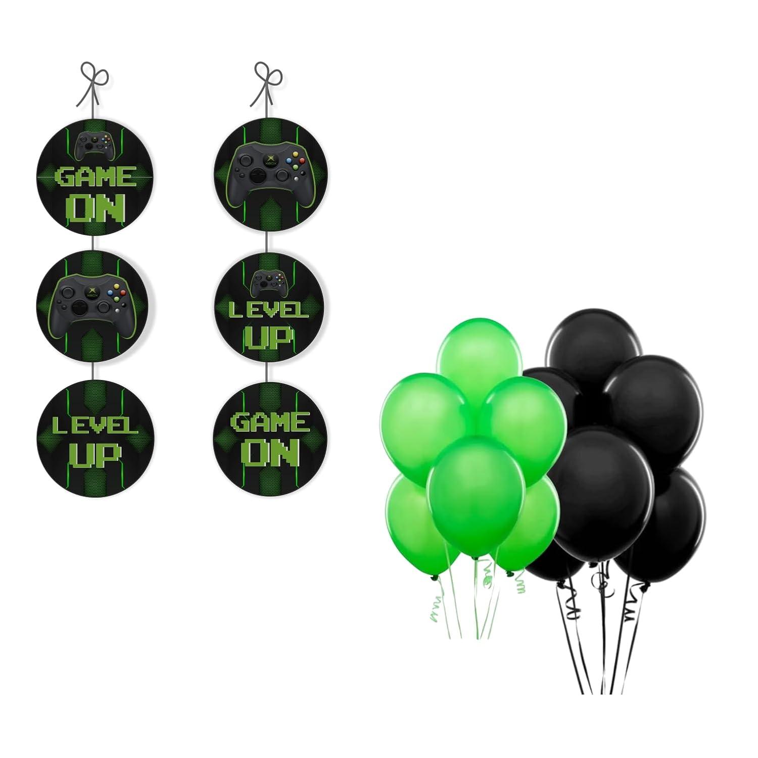 Game On Party Decorations Kit - 80 pcs combo pack THEME PARTIES Pretty UR Party