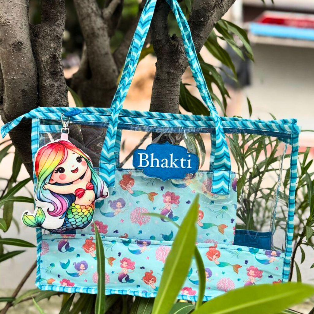 Swimming Tote Bags and Wet Pouch RETURN GIFTS PRETTY UR PARTY