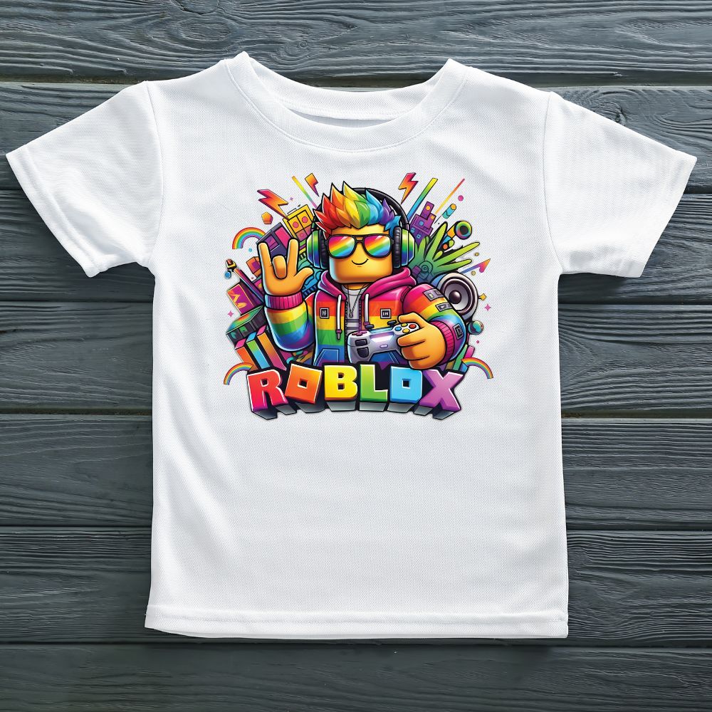 Roblox themed T-shirt - Design 2 Roblox themed T-shirt - Design 2