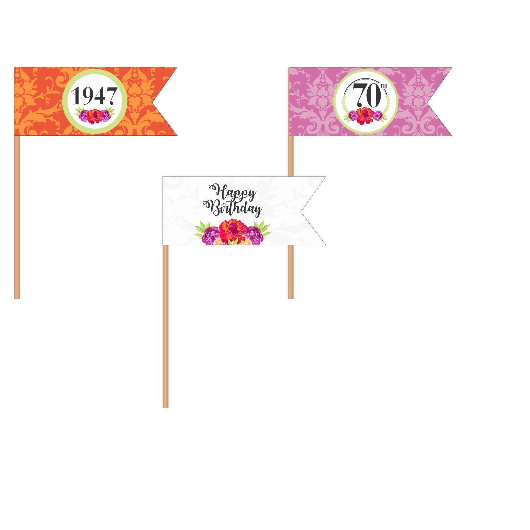 70th Birthday Theme Picks THEME PARTIES Pretty UR Party