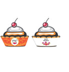 70th Birthday Theme Cupcake Wrappers THEME PARTIES Pretty UR Party