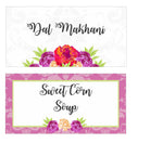 70th Birthday Theme Food Labels / Buffet Table Cards  Pretty UR Party