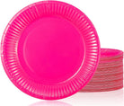 Dark Pink Paper Plates - Pack of 10 THEME PARTIES Pretty UR Party