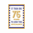 75th Birthday Poster 01 THEME PARTIES Pretty UR Party