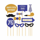 75th Birthday Photo Prop THEME PARTIES Pretty UR Party