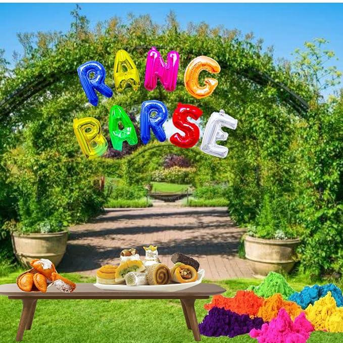 Rang Barse Foil Balloon ALL PARTY SUPPLIES Pretty UR Party