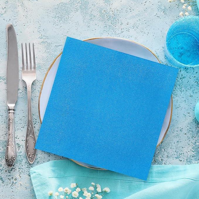 Blue Paper Napkins - Pack of 20 THEME PARTIES Pretty UR Party