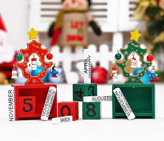 Christmas Desktop Calendar | Christmas Gifts - Pack of 1 GIFT FOR ALL Pretty UR Party