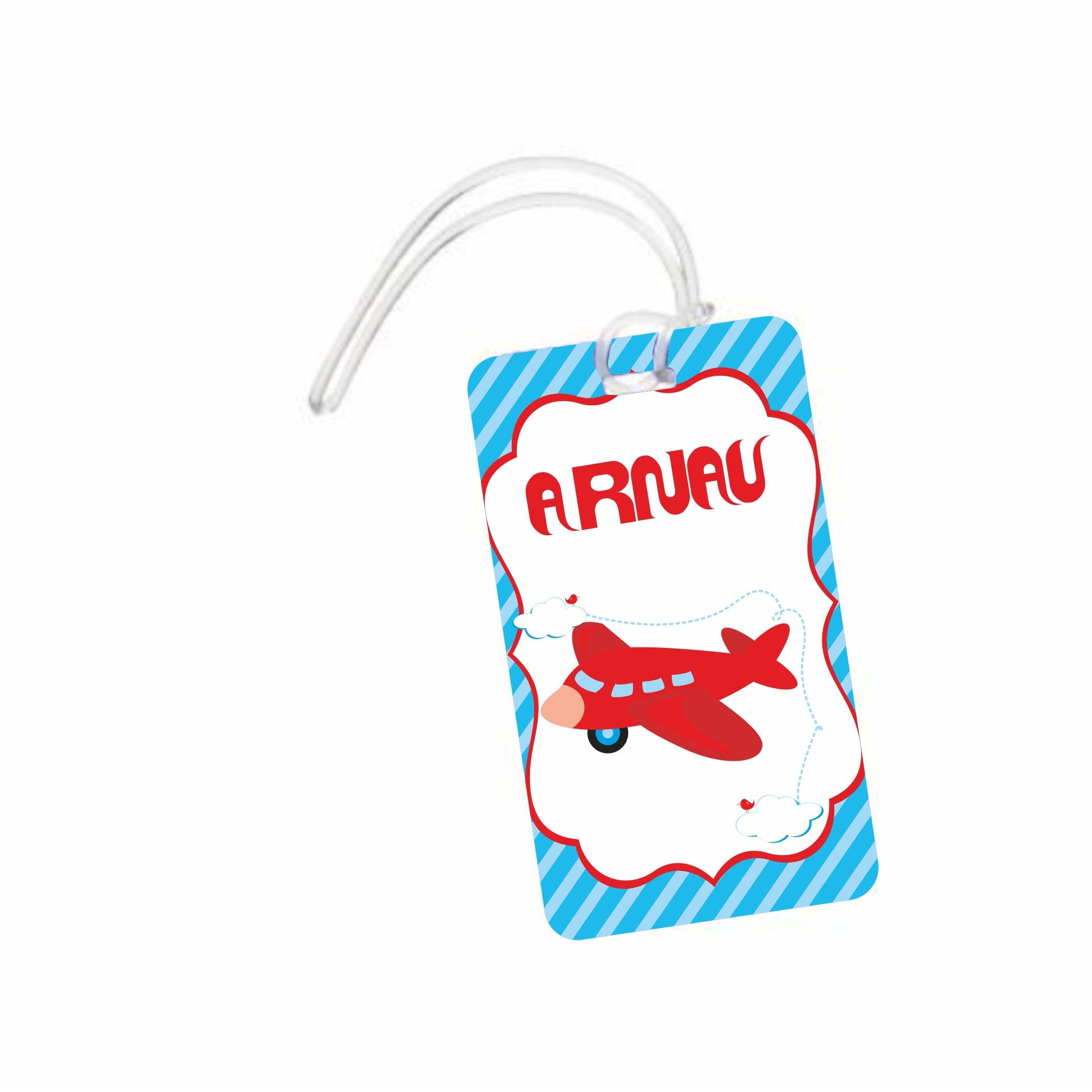 Airlines Theme Luggage Tag PERSONALISED Pretty UR Party