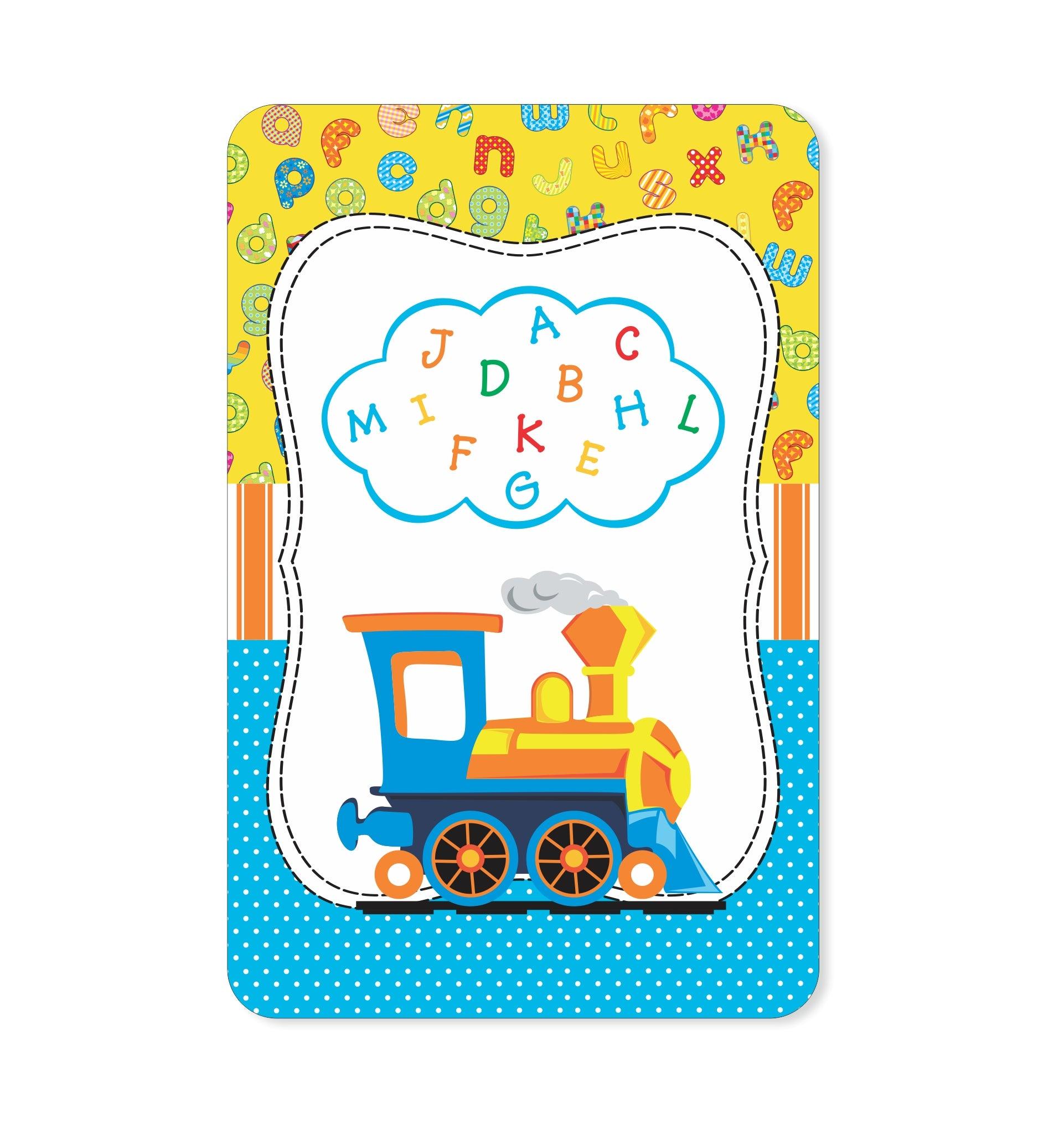 Alphabets and Train theme Centerpieces - Pack of 2 THEME PARTIES Pretty UR Party