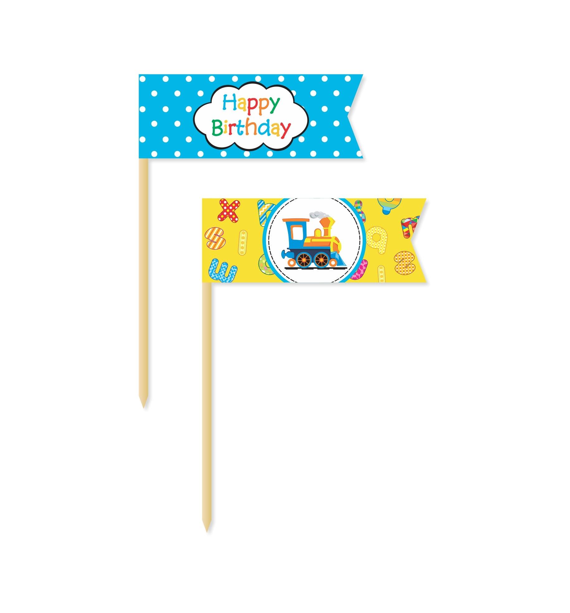 Alphabets and Train theme Picks THEME PARTIES Pretty UR Party