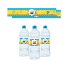 Alphabets and Train theme Water Bottle Labels THEME PARTIES Pretty UR Party