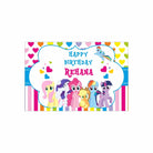 My Little Pony Theme Backdrop THEME PARTIES Pretty UR Party