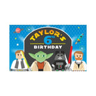 Star Wars Theme Backdrop PERSONALISED Pretty UR Party