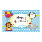 Circus Theme Backdrop PERSONALISED Pretty UR Party