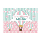 Hot Air Balloon Theme Backdrop THEME PARTIES Pretty UR Party