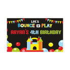 Ball Theme Backdrop PERSONALISED Pretty UR Party