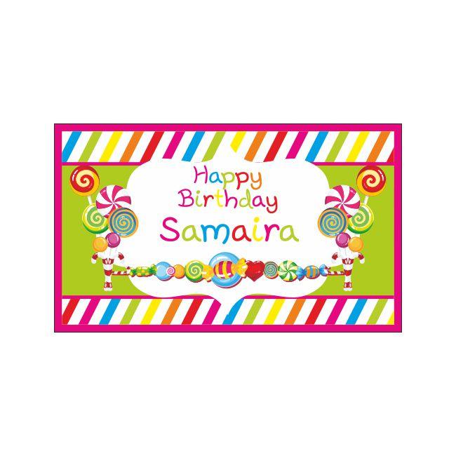 Candy Shoppe Theme Backdrop THEME PARTIES Pretty UR Party