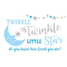 Twinkle Twinkle Little Star Boy Theme Backdrop PERSONALISED Pretty UR Party