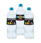 Ball Theme Water Bottle Labels THEME PARTIES Pretty UR Party