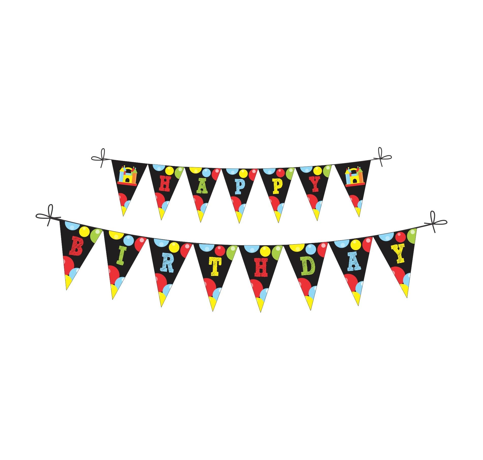 Ball Theme Bunting DECORATIONS Pretty UR Party