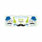 Personalized Little Man Birthday Banner 30in ALL PARTY SUPPLIES Pretty UR Party