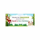 Personalized Jack & The Beanstalk Theme Banner 30in ALL PARTY SUPPLIES Pretty UR Party