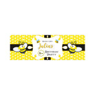 Personalized Bumble Bee Birthday Banner 30in ALL PARTY SUPPLIES Pretty UR Party