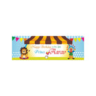 Personalized Circus Birthday Banner 30in ALL PARTY SUPPLIES Pretty UR Party
