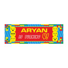 Personalized Lego Inspired Birthday Banner 30in ALL PARTY SUPPLIES Pretty UR Party