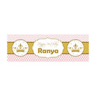 Personalized Royal Princess Birthday Banner 30in ALL PARTY SUPPLIES Pretty UR Party