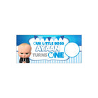 Personalized Boss Baby Theme Banner 30in ALL PARTY SUPPLIES Pretty UR Party