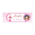 Personalized Cupcake Birthday Banner 30in ALL PARTY SUPPLIES Pretty UR Party