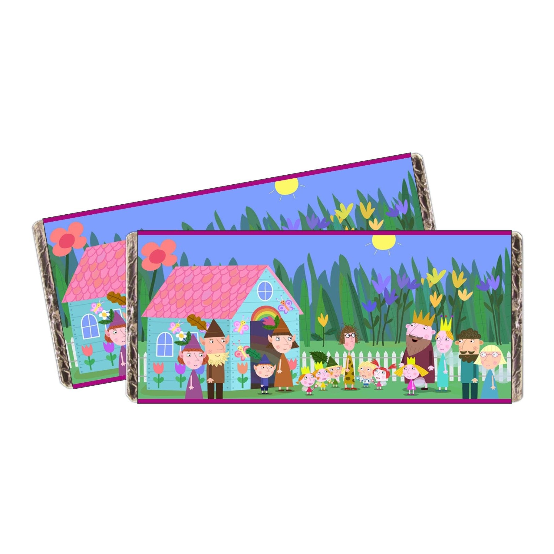 Ben and Holly's Little Kingdom Chocolate Wrappers THEME PARTIES Pretty UR Party