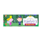 Personalized Ben and Holly's Little Kingdom Theme Banner 30in ALL PARTY SUPPLIES Pretty UR Party