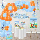 Bluey Party Decorations Kit - 80 pcs combo pack THEME PARTIES Pretty UR Party