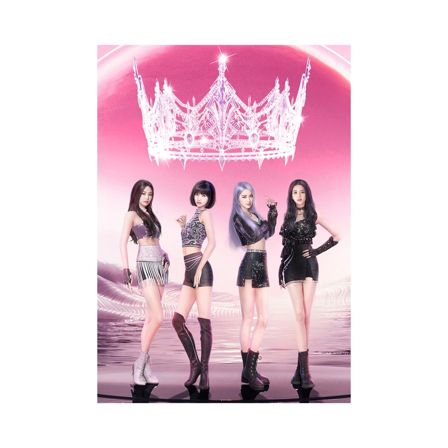 BlackPink theme Party Decorations Kit - 80 Pieces combo pack PACKAGES Pretty UR Party