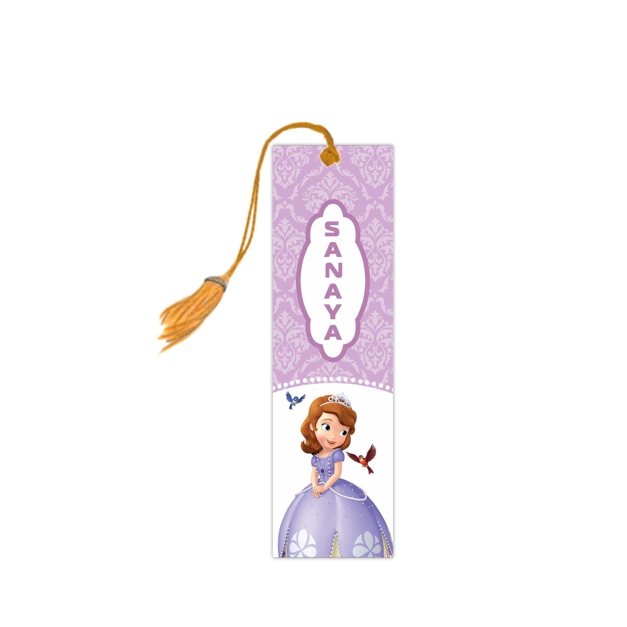 Sofia the first Enchanted Garden Party Bookmarks PERSONALISED Pretty UR Party