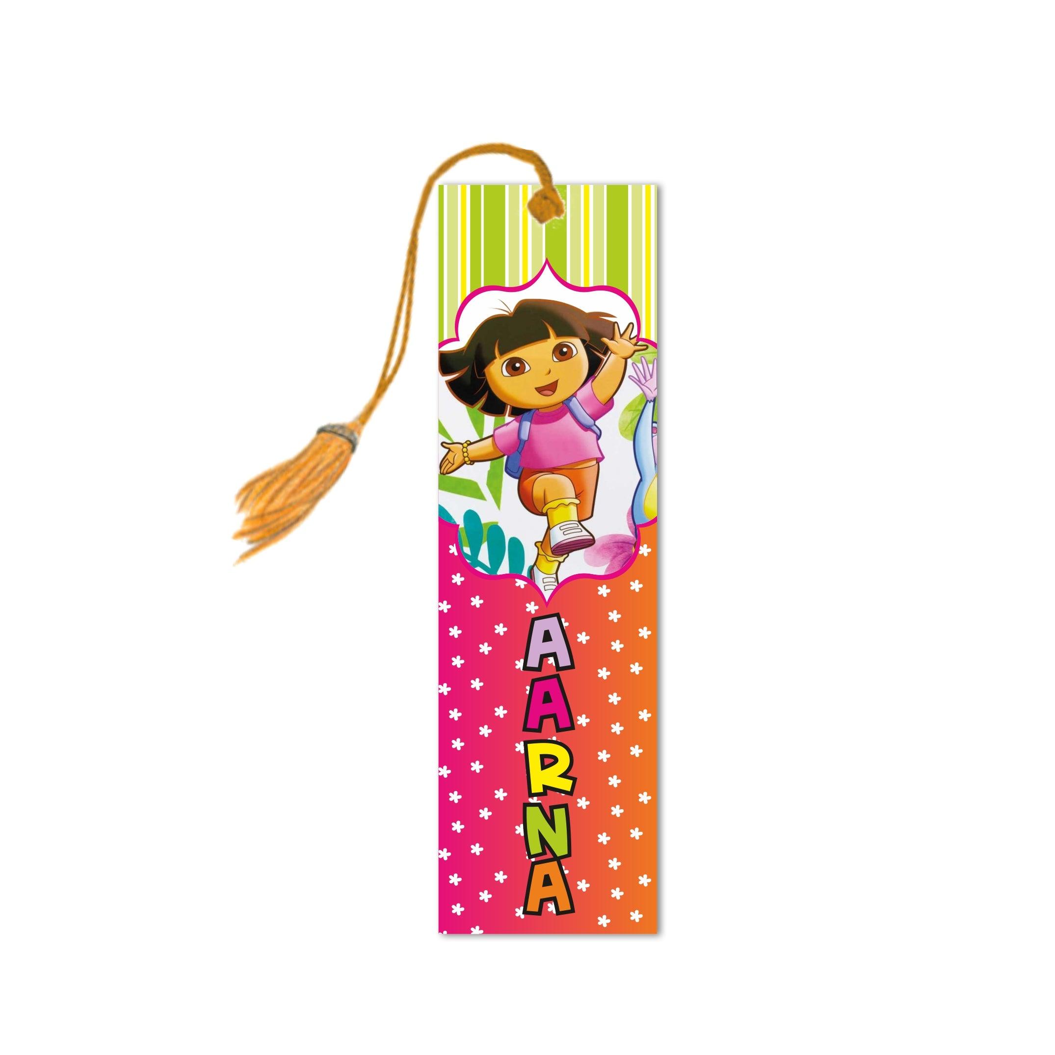 Dora the Explorer Bookmarks PERSONALISED Pretty UR Party