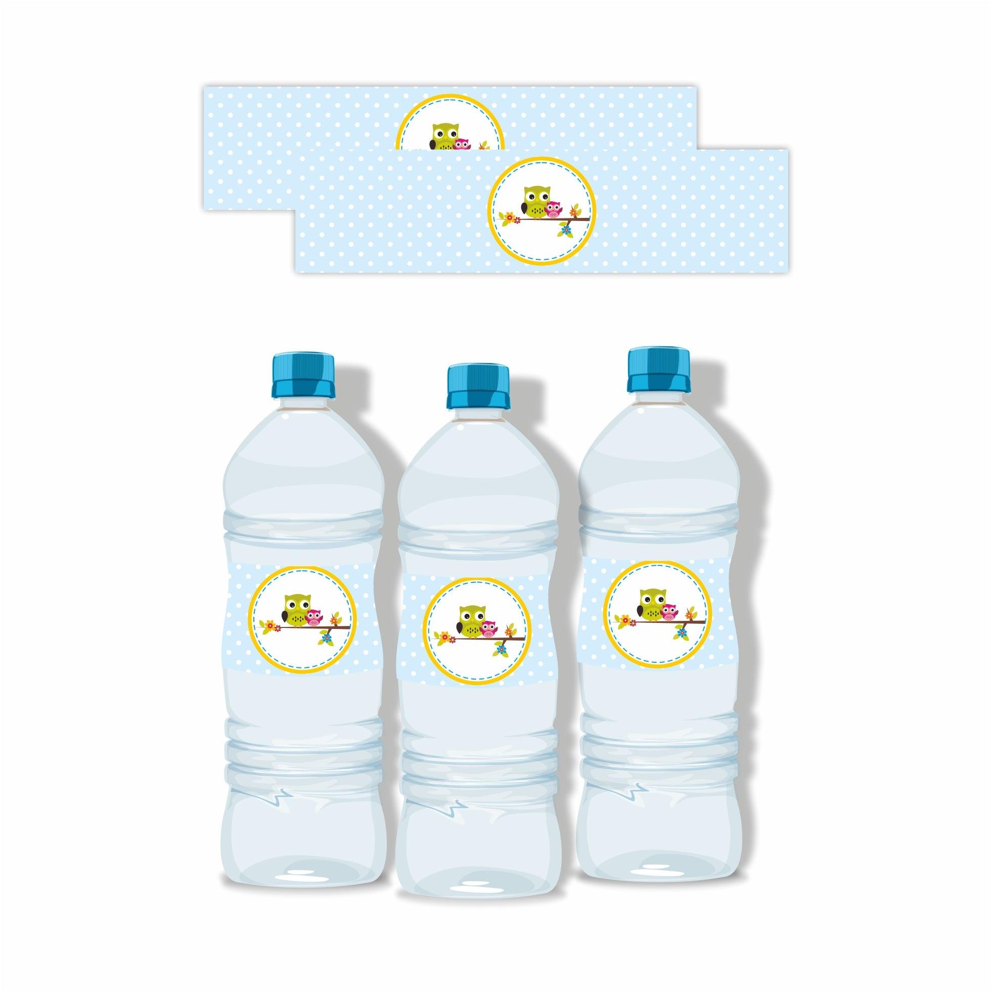 Owl Theme Bottle Labels THEME PARTIES Pretty UR Party