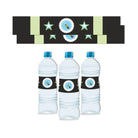 Rockstar Theme Water Bottle Labels THEME PARTIES Pretty UR Party