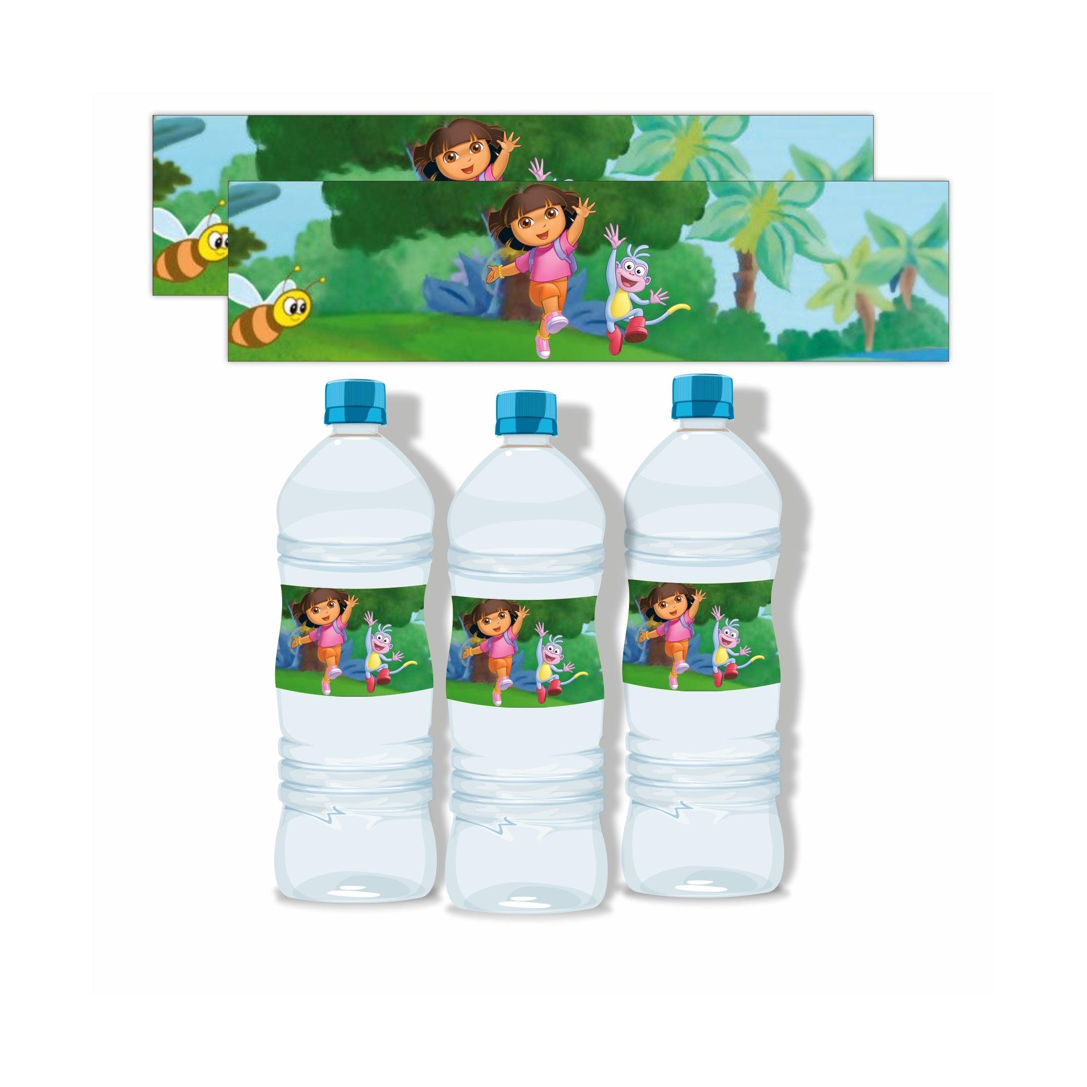 Dora the explorer Water Bottle Labels THEME PARTIES Pretty UR Party
