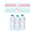 Elephant Birthday Theme Water Bottle Labels THEME PARTIES Pretty UR Party