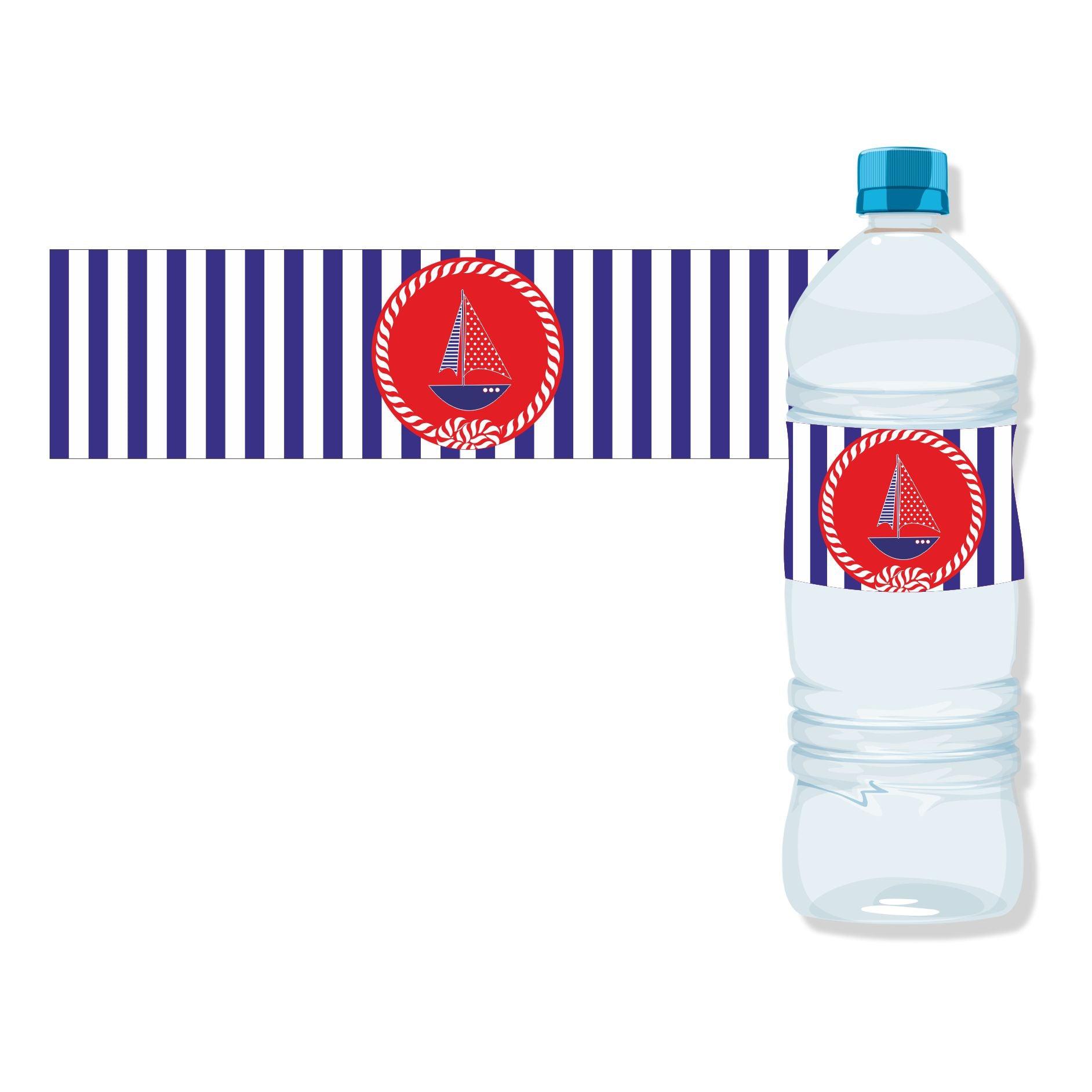 Nautical Theme Bottle Labels THEME PARTIES Pretty UR Party