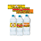 New Construction Theme Water Bottle Labels THEME PARTIES Pretty UR Party