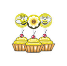 Bumble Bee Cupcake / Food Toppers THEME PARTIES Pretty UR Party