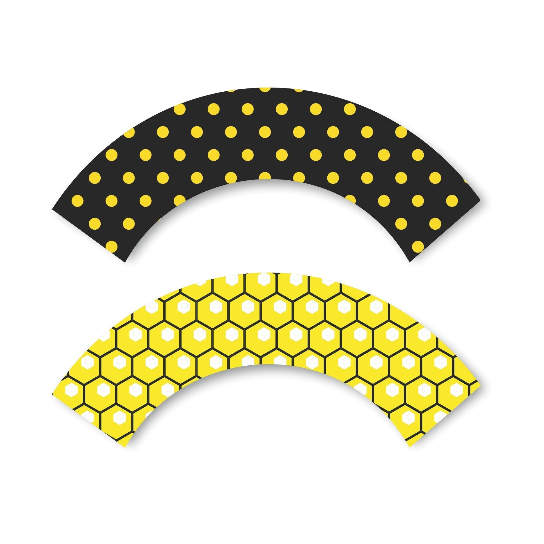 Bumble Bee Cupcake Wrappers THEME PARTIES Pretty UR Party