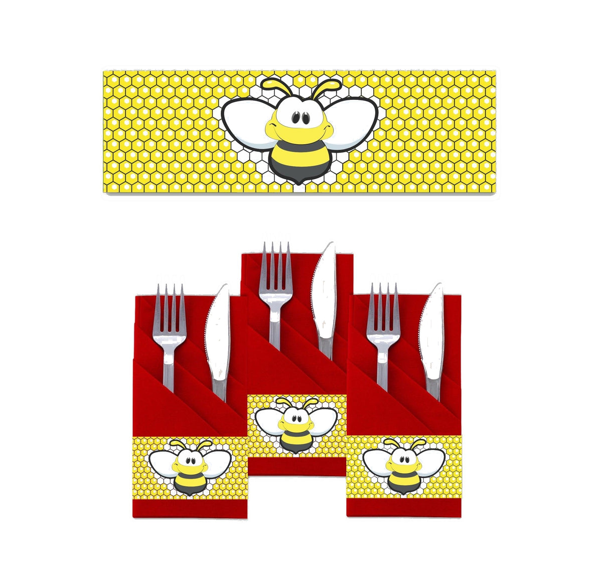 Bumble Bee Napkin Rings