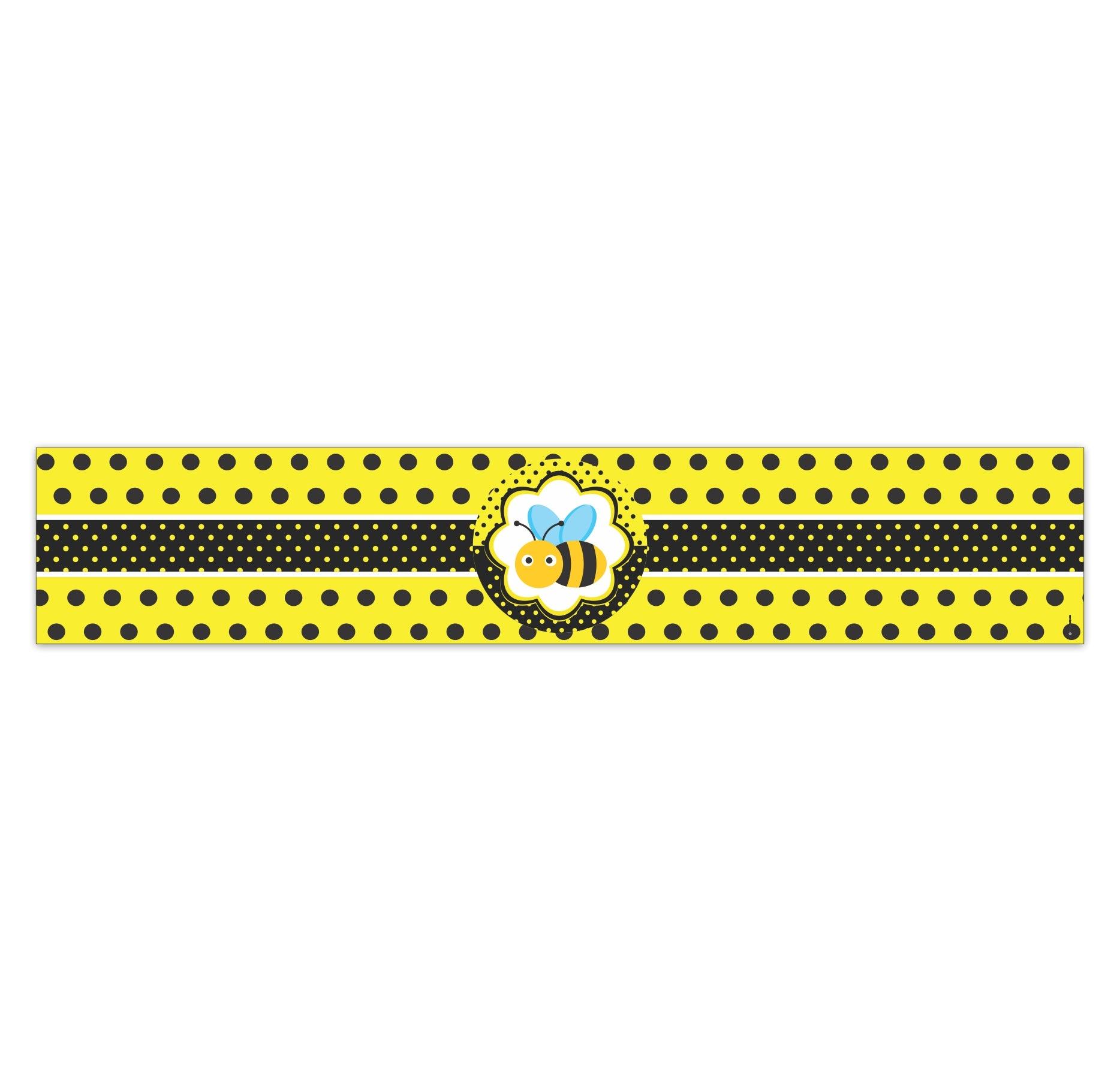 Bumble Bee Wrist Bands - Pack of 10 THEME PARTIES Pretty UR Party
